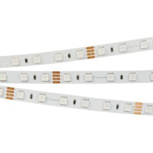 Лента светодиодная RT-B60-10mm 24V RGB 14.4Вт/м IP20 5060 открыт. (уп.5м) Arlight 010367(2) оптом купить цена