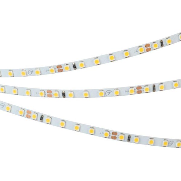 Лента светодиодная RT-A120-5mm 24V Day 4000К 9.6Вт/м IP20 2835 узкая (уп.5м) Arlight 015648(2) оптом купить цена