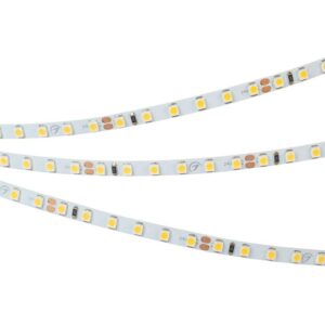 Лента светодиодная RT-A120-5mm 24V Warm 3000К 9.6Вт/м IP20 2835 узкая (уп.5м) Arlight 024105(2) оптом купить цена