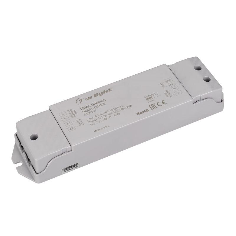 Диммер Smart-DIM105 12-48В 15А TRIAC IP20 пластик Arlight 025029 купить оптом выгодно Диммер Smart-DIM105 12-48В 15А TRIAC IP20 пластик Arlight 025029 оптом купить цена