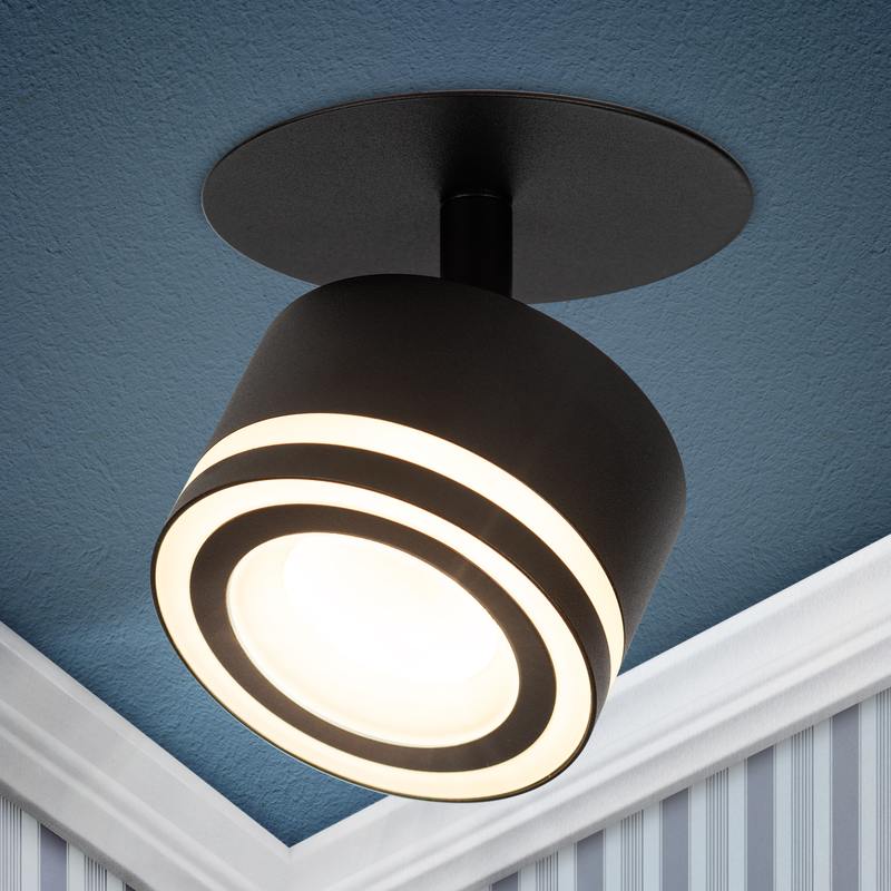 Встраиваемый светильник под лампу GX53 ЭРА DK114 BK черный оптом купить хорошая цена Встраиваемый светильник под лампу GX53 ЭРА DK114 BK черный купить оптом недорого