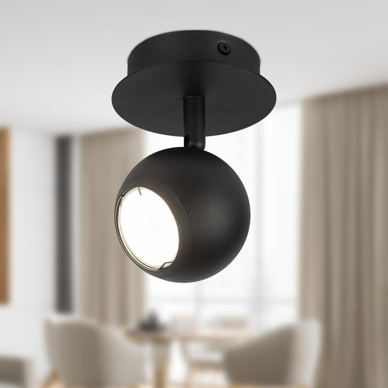 Светильник настенно-потолочный спот ЭРА OL36 BK MR16 GU10 IP20 черный оптом купить хорошая цена Светильник настенно-потолочный спот ЭРА OL36 BK MR16 GU10 IP20 черный купить оптом недорого