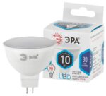 Лампочка светодиодная ЭРА STD LED MR16-10W-840-GU5.3 GU5.3 10Вт софит нейтральный белый свет купить оптом недорого
