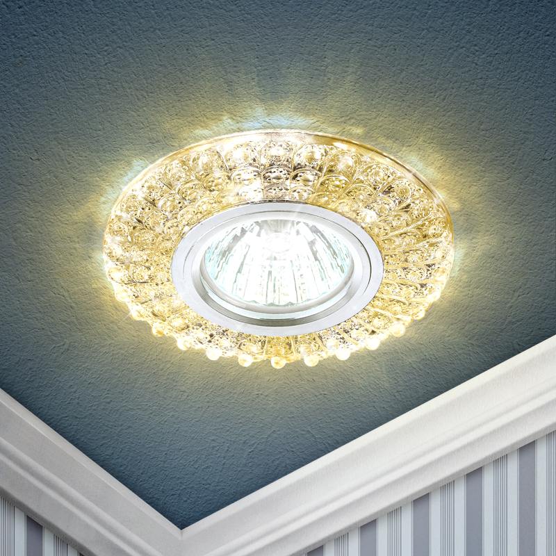 DK LD2 TEA/WH Светильник ЭРА декор c белой светодиодной подсветкой DK LD2 TEA/WH Светильник ЭРА декор c белой светодиодной подсветкой