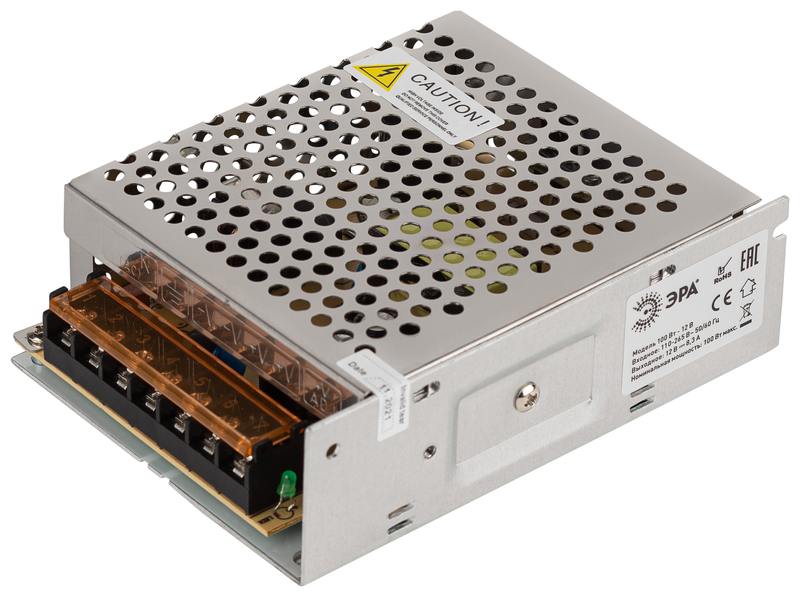 ЭРА Источник питания LP-LED-100W-IP20-12V-M оптом купить хорошая цена ЭРА Источник питания LP-LED-100W-IP20-12V-M купить оптом недорого
