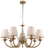 Люстра Rivoli Carissa 2073-307 7 х Е14 40 Вт классика купить оптом недорого