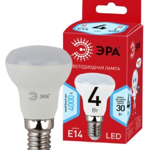 Лампочка светодиодная ЭРА RED LINE ECO LED R39-4W-840-E14 Е14 / Е14 4Вт рефлектор нейтральный белый свет купить оптом недорого