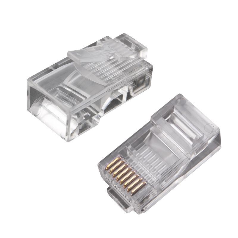 Разъем RJ45 8P8C кат.5E UTP (уп.100шт) PROCONNECT 05-1021-3 купить оптом выгодно Разъем RJ45 8P8C кат.5E UTP (уп.100шт) PROCONNECT 05-1021-3 оптом купить цена
