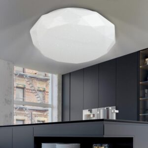 Светильник потолочный светодиодный ЭРА Классик без ДУ SPB-6-12-4K Sparkle 12Вт 4000K купить оптом недорого