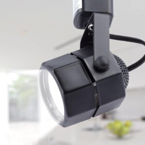 Трековый светильник однофазный ЭРА TR9-GU10 BK под лампу MR16 черный купить оптом недорого