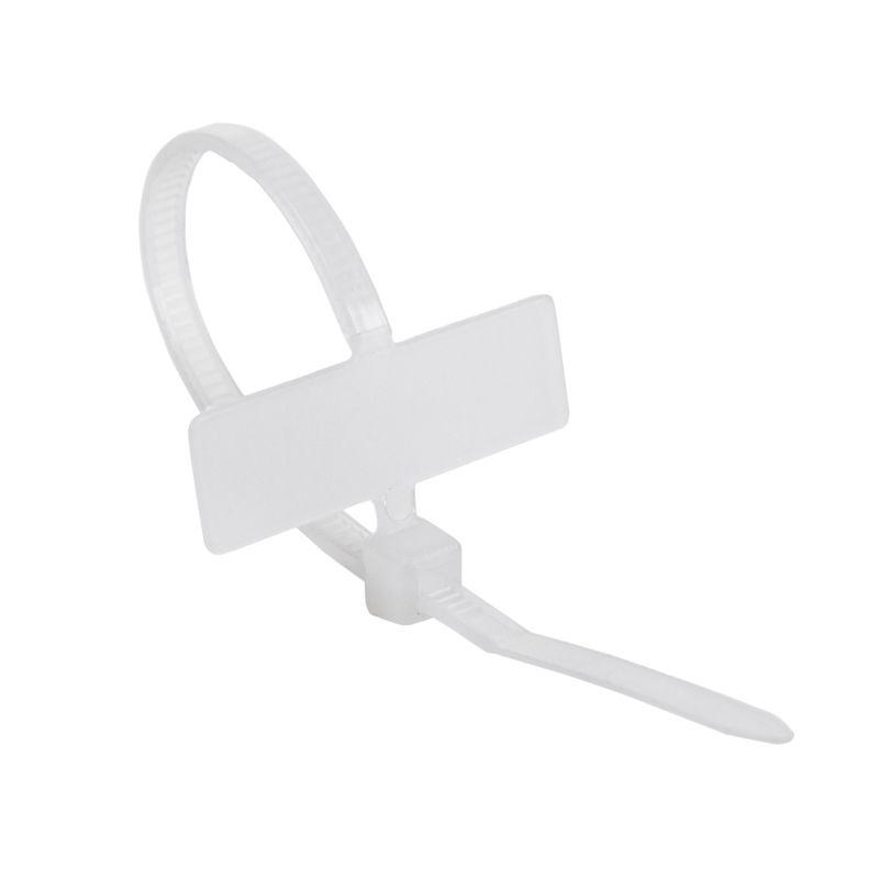 Хомут кабельный 2.5х100 под маркер нейл. бел. (уп.100шт) Rexant 07-0106 купить оптом выгодно Хомут кабельный 2.5х100 под маркер нейл. бел. (уп.100шт) Rexant 07-0106 оптом купить цена