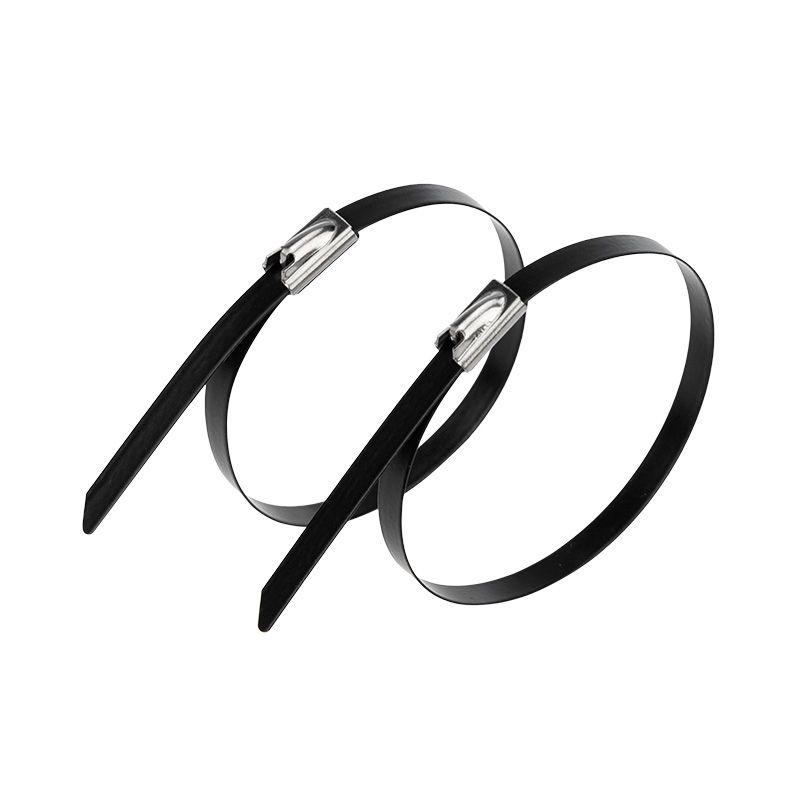 Хомут кабельный 4.6х200 сталь с полимерным покрытием (уп.50шт) Rexant 07-0208-5 купить оптом выгодно Хомут кабельный 4.6х200 сталь с полимерным покрытием (уп.50шт) Rexant 07-0208-5 оптом купить цена