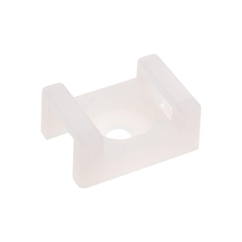 Площадка для крепления стяжки 22х16мм (ПС-2) бел. (уп.10шт) Rexant 07-2102-10 купить оптом выгодно Площадка для крепления стяжки 22х16мм (ПС-2) бел. (уп.10шт) Rexant 07-2102-10 оптом купить цена