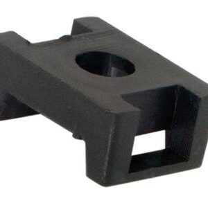 Площадка для крепления стяжки 22х16мм (ПС-2) черн. (уп.100шт) Rexant 07-2103 оптом купить цена