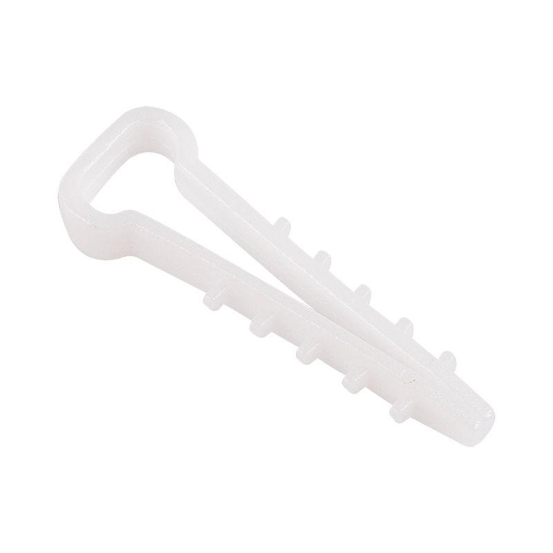 Дюбель-хомут 6-12 прямоуг. бел. (уп.100шт) Rexant 07-4612 купить оптом выгодно Дюбель-хомут 6-12 прямоуг. бел. (уп.100шт) Rexant 07-4612 оптом купить цена