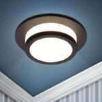 Встраиваемый светильник алюминиевый ЭРА KL89 BK MR16/GU5.3 черный купить оптом недорого