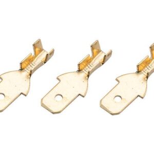 Клемма плоская (штекер-4.8мм) 1-1.5кв.мм (DJ616-4.8х0.5B) Rexant 08-0910 оптом купить цена