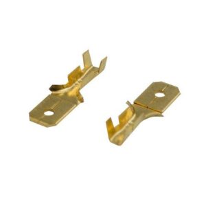 Клемма плоская (штекер-6.3мм) 1-1.5кв.мм (DJ617-6.3B) Rexant 08-0913 оптом купить цена