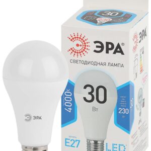 Лампочка светодиодная ЭРА STD LED A65-30W-840-E27 E27 / Е27 30Вт груша нейтральный белый свет купить оптом недорого