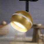 Трековый светильник однофазный ЭРА TR47 - GX53 MG под лампу GX53 матовое золото купить оптом недорого