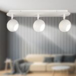 Светильник настенно-потолочный спот ЭРА OL36-3 WH MR16 GU10 IP20 белый купить оптом недорого