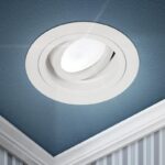 Встраиваемый светильник алюминиевый ЭРА KL84 WH MR16/GU5.3 белый купить оптом недорого