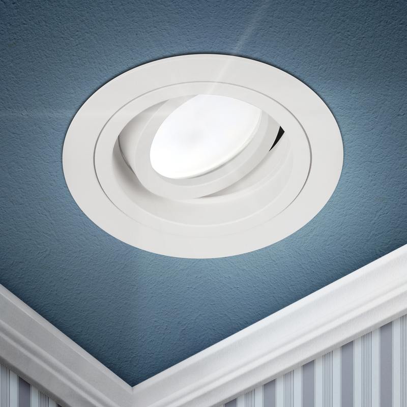 Встраиваемый светильник алюминиевый ЭРА KL84 WH MR16/GU5.3 белый оптом купить хорошая цена Встраиваемый светильник алюминиевый ЭРА KL84 WH MR16/GU5.3 белый купить оптом недорого