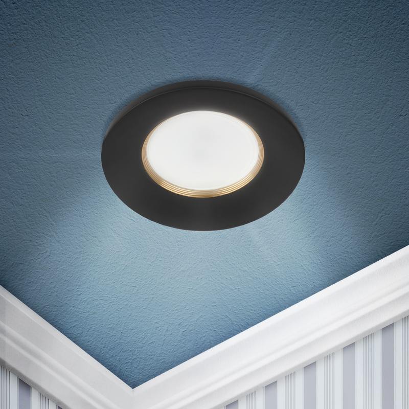 Встраиваемый светильник алюминиевый ЭРА KL107 BK/GD MR16 GU5.3 черный золото оптом купить хорошая цена Встраиваемый светильник алюминиевый ЭРА KL107 BK/GD MR16 GU5.3 черный золото купить оптом недорого