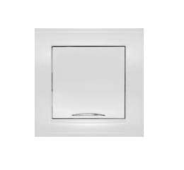 Выключатель 1-кл. СП Бриллиант 10А IP20 с подсветкой бел. UNIVersal 7947397 оптом купить цена