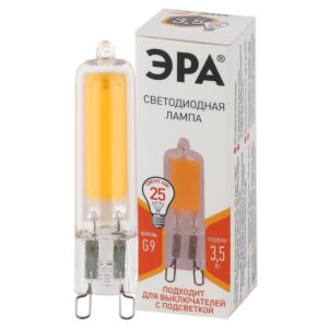 Лампочка светодиодная ЭРА STD LED JCD-3