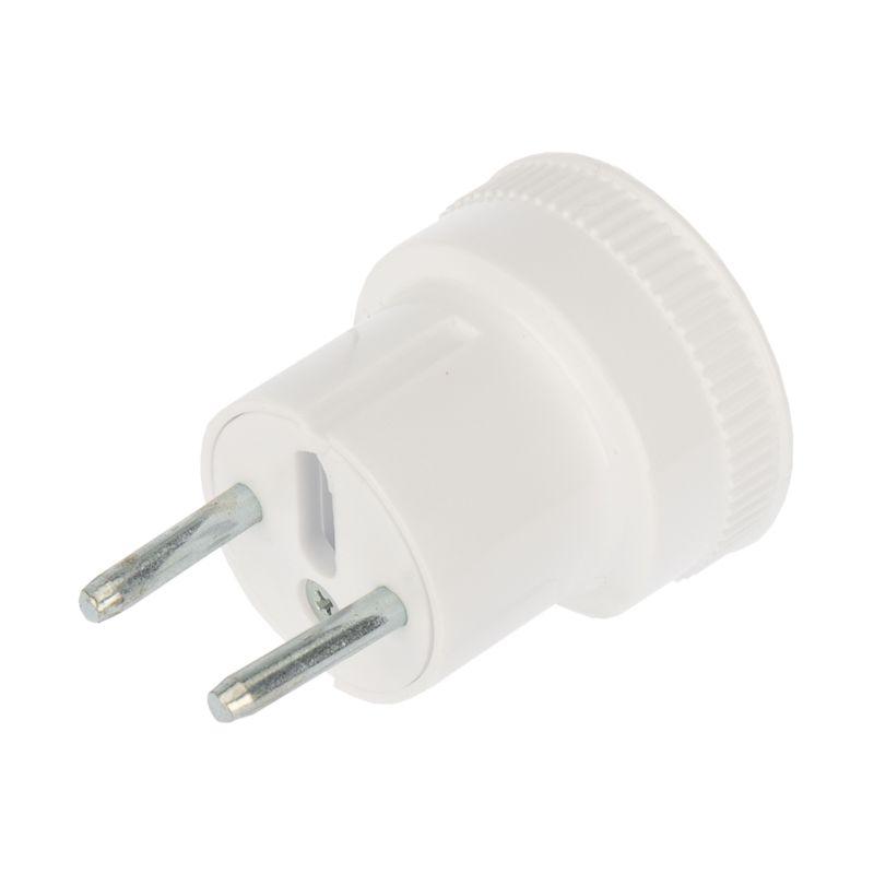 Переходник сетевой "стакан" с бортами 220В 6А Rexant 11-1021 купить оптом выгодно Переходник сетевой "стакан" с бортами 220В 6А Rexant 11-1021 оптом купить цена