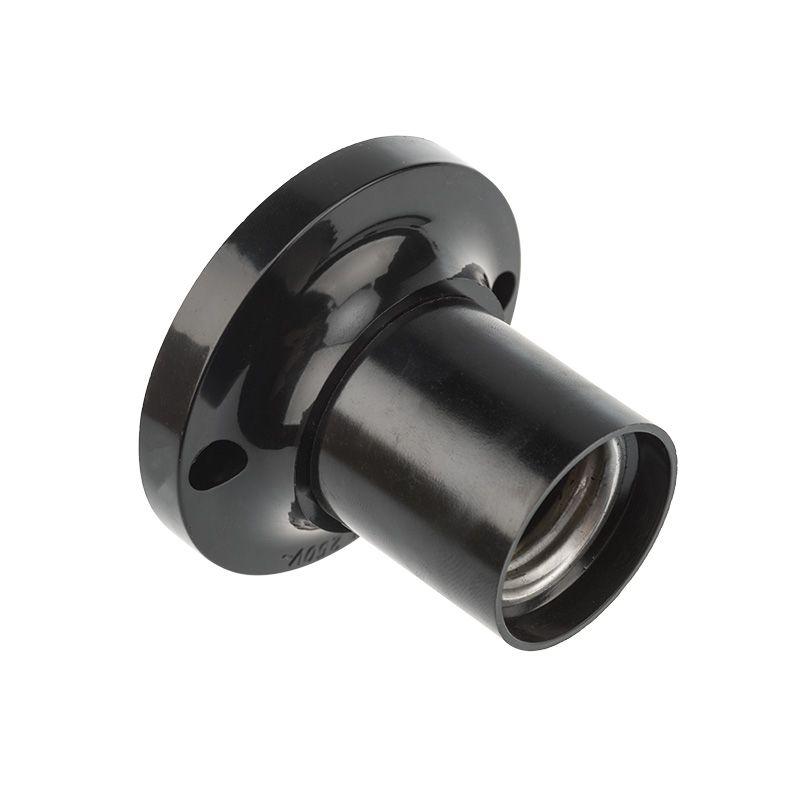 Патрон E27 карболитовый потолочный черн. с этикеткой Rexant 11-8818 купить оптом выгодно Патрон E27 карболитовый потолочный черн. с этикеткой Rexant 11-8818 оптом купить цена