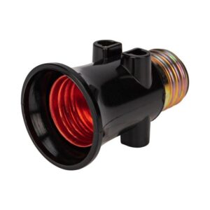 Патрон-розетка E27 карболитовый черн. с этикеткой Rexant 11-8855 оптом купить цена