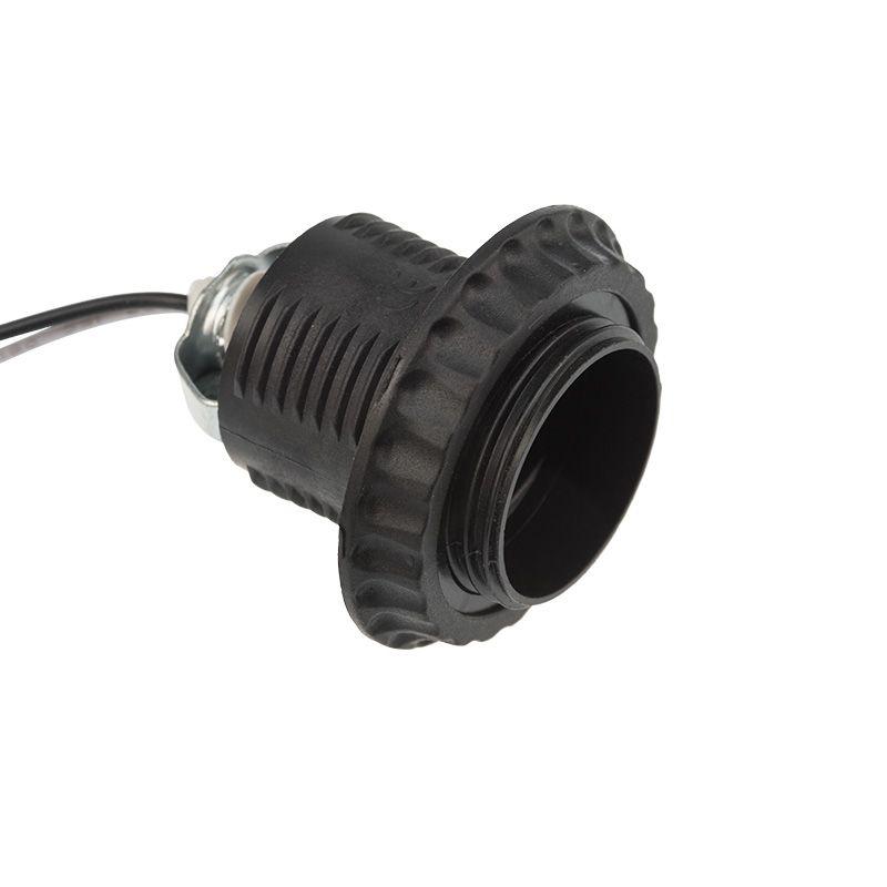 Патрон E27 с проводом 20см черн. Rexant 11-8876 купить оптом выгодно Патрон E27 с проводом 20см черн. Rexant 11-8876 оптом купить цена