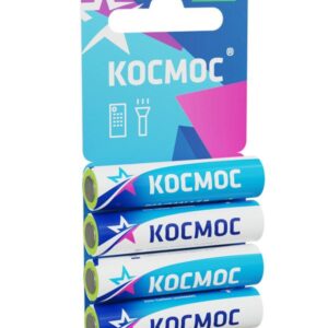 Элемент питания солевой AAA/R03 4хBL (блист.4шт) КОСМОС KOCR034BL оптом купить цена