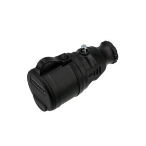 Розетка переносная влагозащ. с крышкой с/з 16А IP44 каучук Rexant 111-004 оптом купить цена