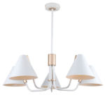 Люстра Rivoli Beverly 2070-305 5 х Е14 40 Вт лофт - кантри купить оптом недорого