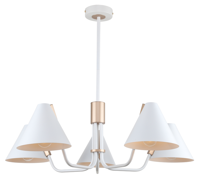 Люстра Rivoli Beverly 2070-305 5 х Е14 40 Вт лофт - кантри оптом купить хорошая цена Люстра Rivoli Beverly 2070-305 5 х Е14 40 Вт лофт - кантри купить оптом недорого