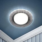 DK LD29 WH/BK Светильник ЭРА декор cо светодиодной подсветкой GX53