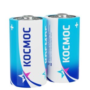 Элемент питания солевой D/R20 (уп.2шт) КОСМОС KOCR20 оптом купить цена