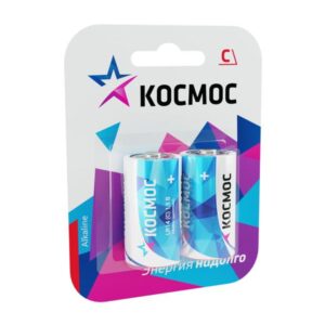 Элемент питания алкалиновый C/LR14 Максимум BP2 (блист.2шт) КОСМОС KOCLR14MAX2BL оптом купить цена