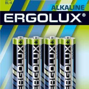 Элемент питания алкалиновый AA/LR6 1.5В Alkaline BL-4 (блист.4шт) Ergolux 11748 оптом купить цена