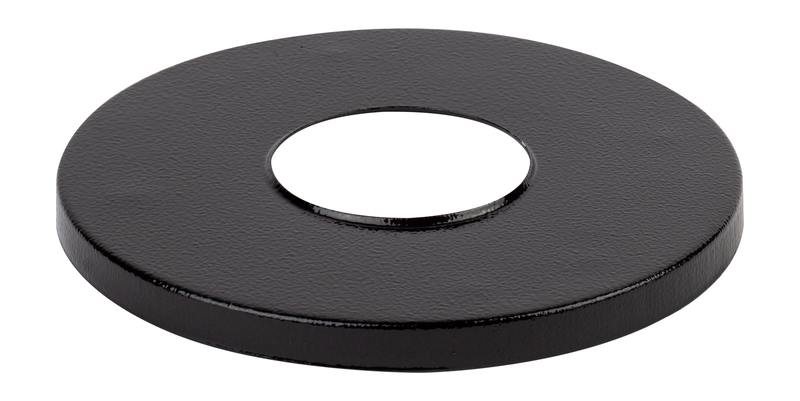 Накладка на опору металлическую ЭРА черная круглая оптом купить хорошая цена Накладка на опору металлическую ЭРА черная круглая купить оптом недорого