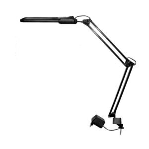 Светильник Дельта 1 настол. на струбцине с дросселем 11Вт с лампой КЛЛ G23 черн. Трансвит 129 оптом купить цена