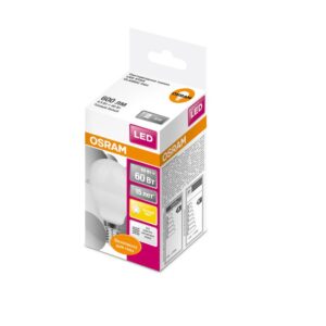 Лампа светодиодная LED Star Classic P 60 6.5W/830 6.5Вт шар матовая 3000К тепл. бел. E14 550лм 220-240В пластик. OSRAM 4058075134294 оптом купить цена