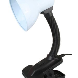 Светильник UF-320P С01 настол. прищепка 230В 60Вт E27 ЛОН бел. Ultraflash 12370 оптом купить цена