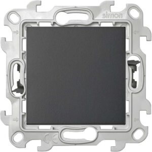 Переключатель проходной 1-кл. 1п 2мод. СП Simon 24 10А IP20 Push&Go механизм графит Simon 2420251-038 оптом купить цена