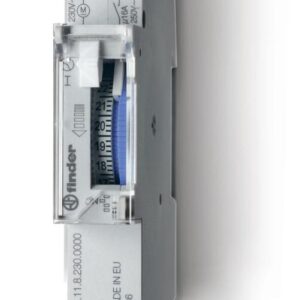 Реле времени механическое суточное 16А 230В AC 1NO 17.6мм монтаж на рейку 35мм резервн. источник питания IP20 FINDER 121182300000 оптом купить цена