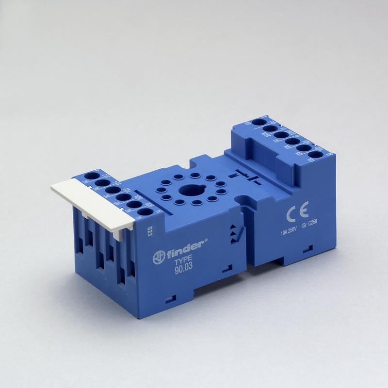 Розетка с винт. клеммами (с зажимной клетью) для реле 60.13 таймера 88.02 модули 86.00 86.30 99.02 в комплекте металлич. клипса 090.33 син. FINDER 9003SMA купить оптом выгодно Розетка с винт. клеммами (с зажимной клетью) для реле 60.13 таймера 88.02 модули 86.00 86.30 99.02 в комплекте металлич. клипса 090.33 син. FINDER 9003SMA оптом купить цена