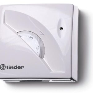 Термостат комнатный 1СО 16А монтаж на стену поворотная ручка бел. FINDER 1T010 оптом купить цена
